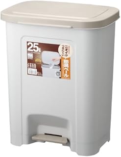 アスベル 防臭エバンペダルペール25L ベージュ アスベル 防臭エバンペダルペール25L ベージュ